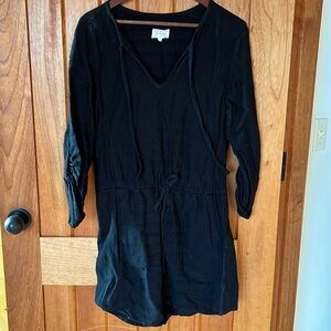 Lou and Grey size small, black cotton dress!